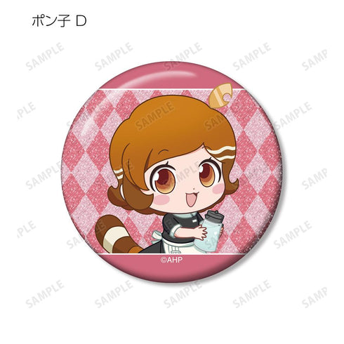 『アポカリプスホテル』トレーディング ちびキャラ ホテルモントレ制服&モーニングスタッフver. グリッター缶バッジ(単位/BOX)